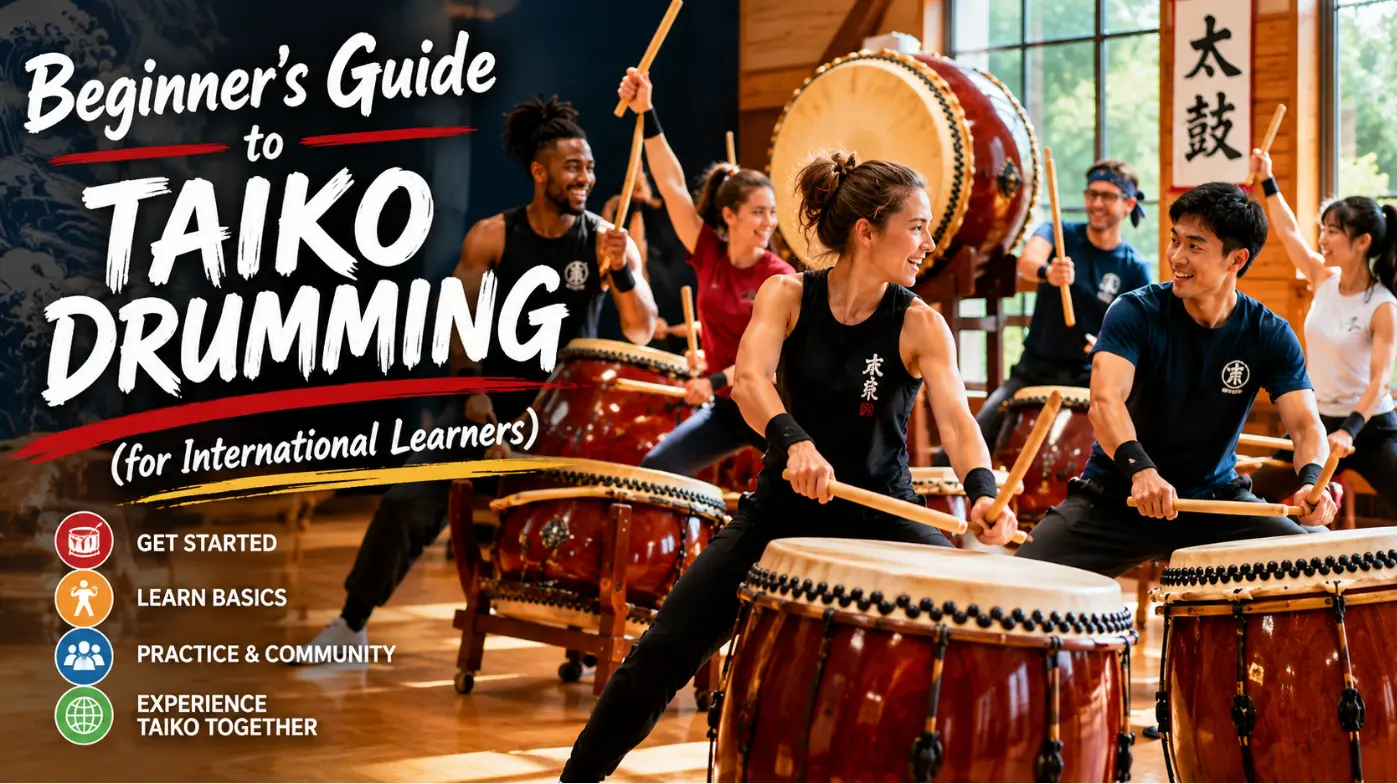 Beginner’s Guide to Taiko Drumming (for International Learners)