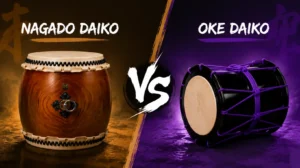 Nagado daiko vs oke daiko